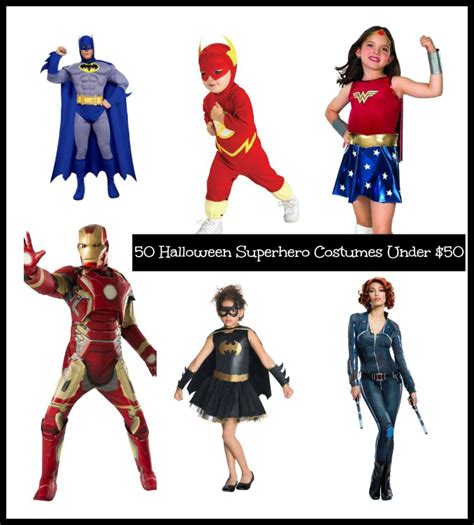 50 Halloween Superhero Costumes - From Val's Kitchen