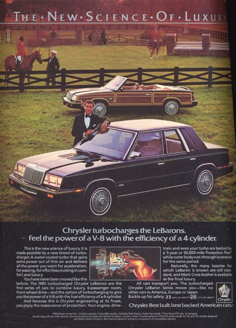 1985 Chrysler LeBaron - Information and photos - MOMENTcar