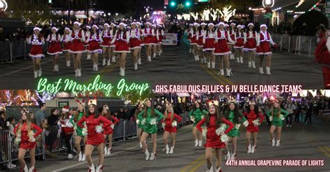 GRAPEVINE PARADE OF LIGHTS – Grapevine Chamber of Commerce – Grapevine ...