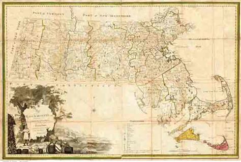 Old Maps of Massachusetts