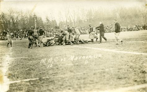 On the Banks of the Red Cedar| M.A.C.-Marquette football game, 1909