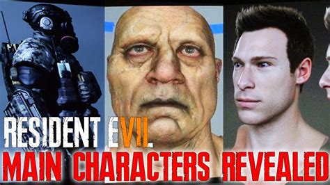 Resident Evil 7 Biohazard - MAIN CHARACTERS - ZOMBIES, STORY DETAILS, CONFIRMED! - YouTube