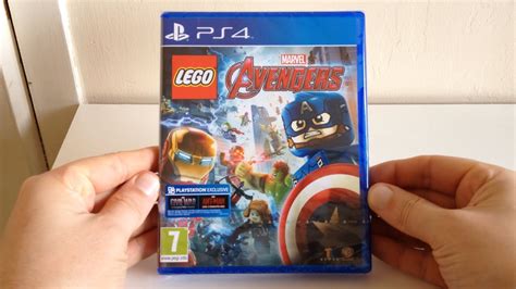 LEGO MARVEL AVENGERS (PS4) Unboxing (1080p HD) - YouTube