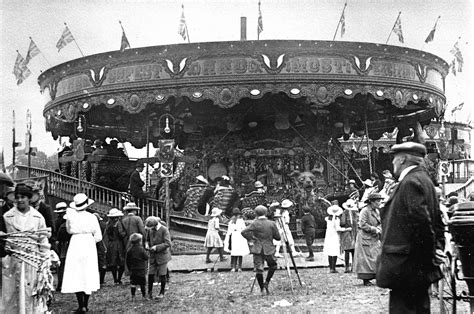 The magnificent Rodeo Switchback ride,England, 1920's. | Riding, Amusement, Fun fair