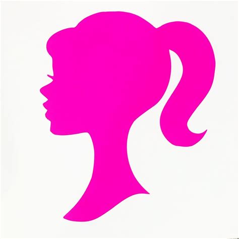 Barbie Head Logo PNG - High-Quality Image for Your Barbie Theme Party