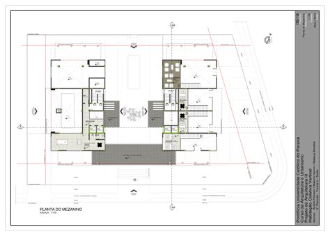 Residencial Building - Mezzanine Floor Plan by andrespinheiro on DeviantArt