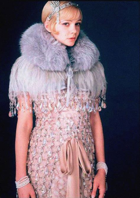 Carey Mulligan in a costume designed by Miuccia Prada for The Great Gatsby movie. The Great ...