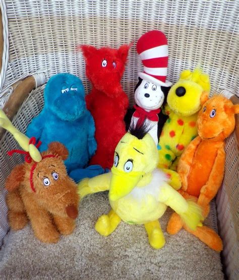 KOHLS CARES lot of 7 DIFFERENT DR. SEUSS CHARACTERS PLUSH STUFFED ANIMAL TOY | eBay