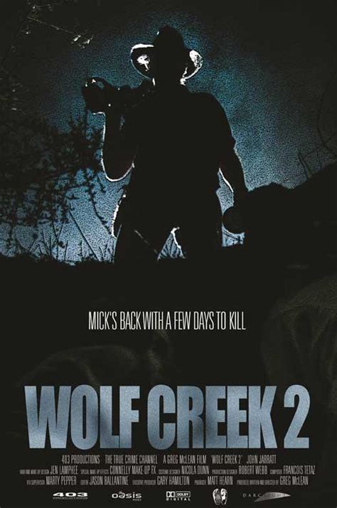 Wolf Creek 2 (Australian) 27x40 Movie Poster (2014) Horror Movie ...