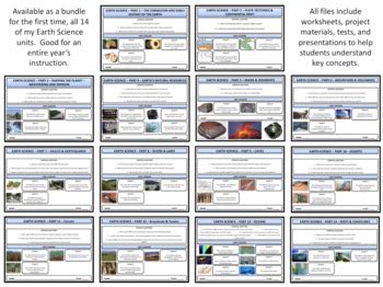 Earth Science - Complete Curriculum Bundle by Mrgrayhistory | TpT