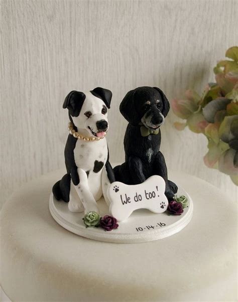 Wedding Cake Toppers With Dogs – ADDICFASHION