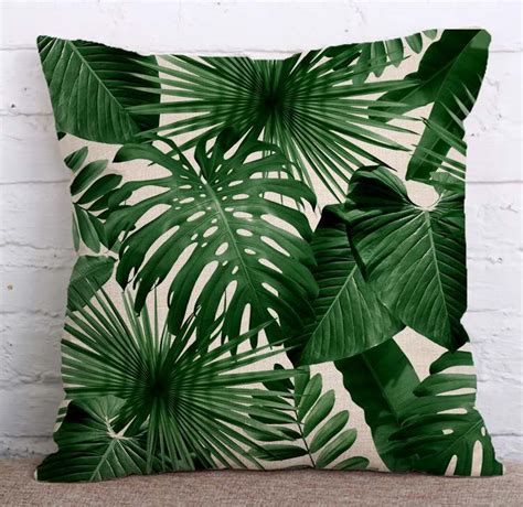 Tropical Plants Cushion | HomeAdore Shop