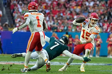 Super Bowl MVP Mahomes rallies Chiefs to win on hurt ankle