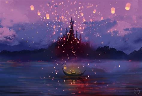 Pin by Ptoc on ภาพวาดแอนนิเมชั่น | Tangled lanterns scene, Tangled lanterns, Tangled wallpaper