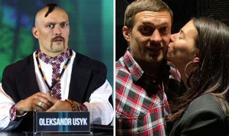 Oleksandr Usyk girlfriend: Does Ukrainian heavyweight have a partner, who is he dating? | Boxing ...