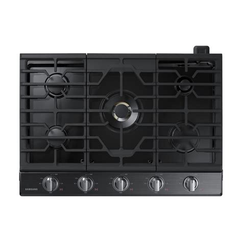 Black stainless steel 30 inch Gas Cooktops at Lowes.com