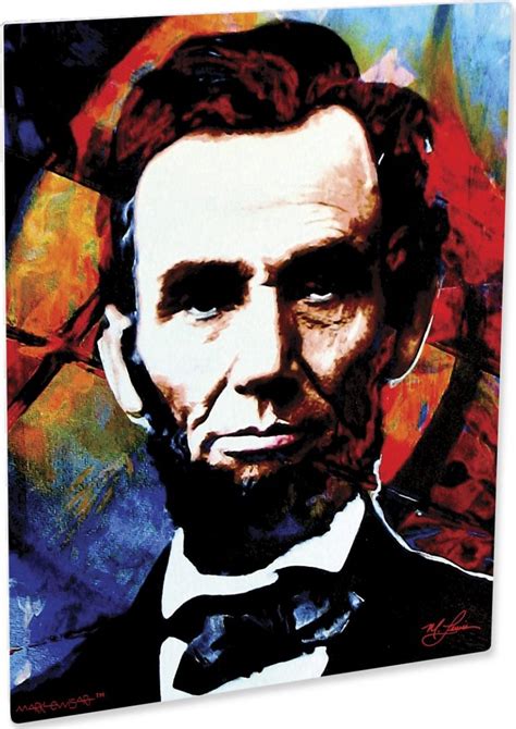 Knowing Lincoln - Abraham Lincoln art print painting wall decor | kl-al-m | Mark Lewis Art