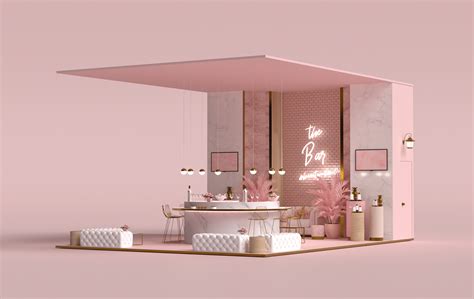 Booth Design for Beauty Co Kuwait :: Behance