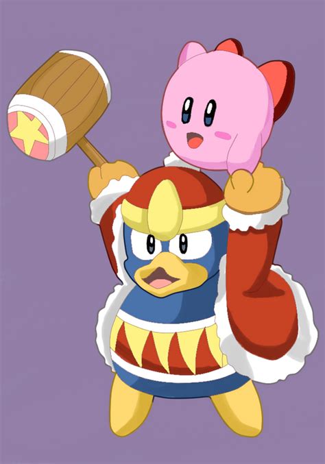 King Dedede and Kirby by AlSanya on DeviantArt