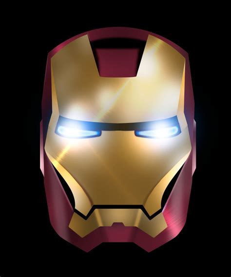 Iron Man in Illustrator and Photoshop