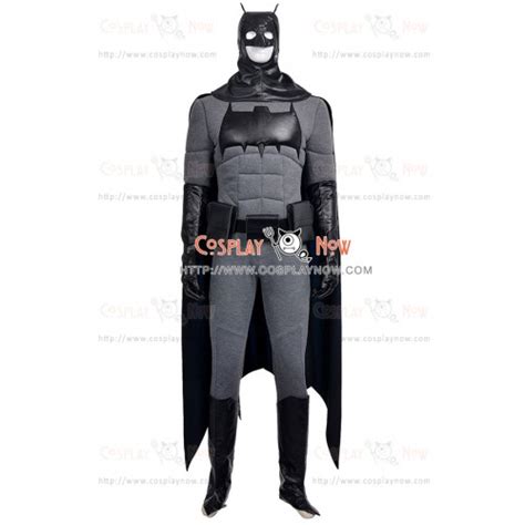 Bruce Wayne Costume For Batman The Dark Knight Cosplay Jumpsuit Outfit