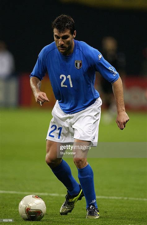 Christian Vieri of Italy in action during the Italy v Ecuador, Group ...