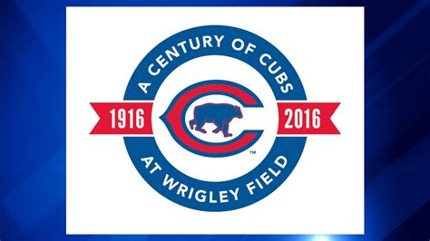 New Cubs logo commemorates 100 years of play at Wrigley Field - ABC7 ...