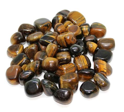 Golden Tigers Eye Tumblestones - Buy tumbled Golden Tigers Eye UK