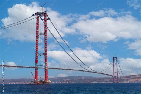 new bridge connecting two continents 1915 canakkale bridge (dardanelles ...