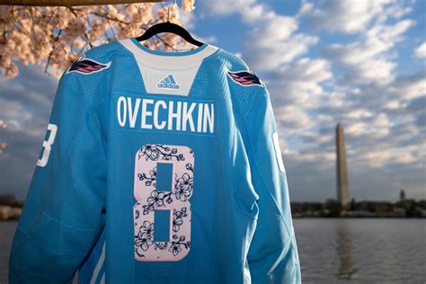 Washington Capitals announce first cherry blossoms jersey