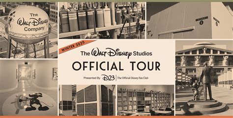 Tickets for The Official Walt Disney Studio Tours - 2020 in Burbank from Disney D23