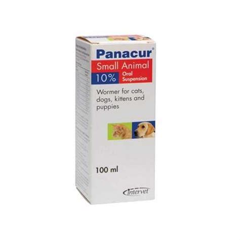 Panacur Worming Liquid 10% 100ml | Free UK Delivery