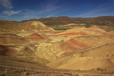 The Painted Desert in Mitchell Oregon Painted Hills, Painted Desert, Fossil Beds, Cascade Range ...