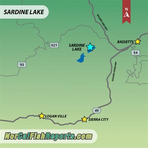 Sardine Lake-Lower - Fish Reports & Map