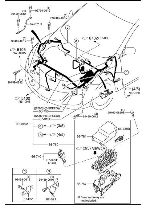 2010 Mazda 3 Parts Diagram