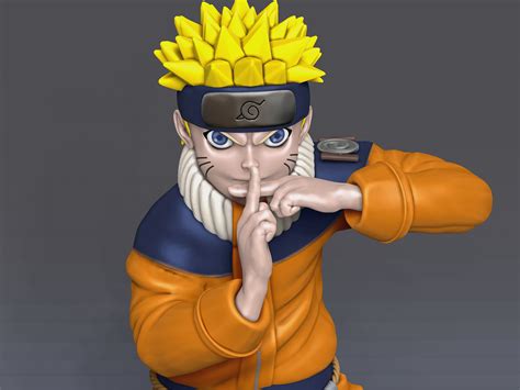 NARUTO UZUMAKI 3D model 3D printable | CGTrader