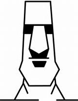 Easter Island Moai Statue coloring Page  Free Printable Coloring Pages sketch template