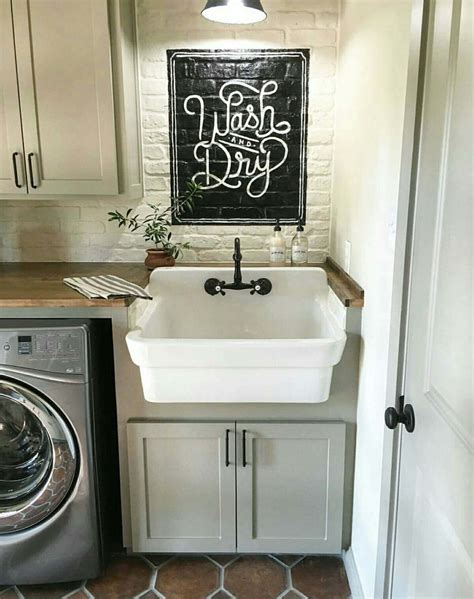 Painted Sign over the Farmhouse Sink — Homebnc