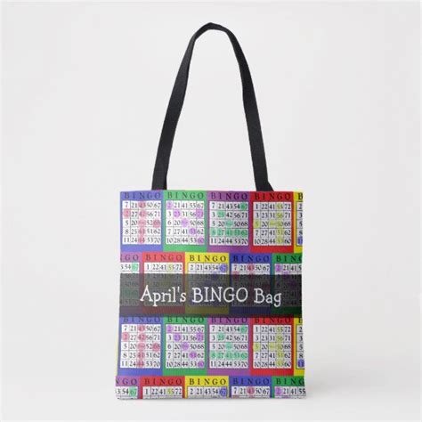 Personalized BINGO Bag | Zazzle.com | Bingo bag, Bags, Tote bag