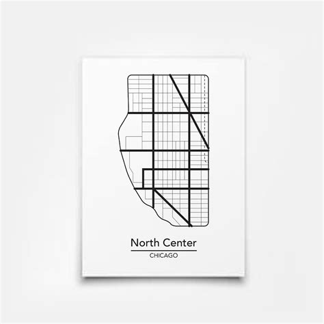 North Center - Chicago Neighborhood Map — ThisCityMaps