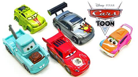 2014 Cars Toons Dragon Lightning McQueen Tokyo Party Mater Kyandee Komodo Manji New 2014 Mattel ...