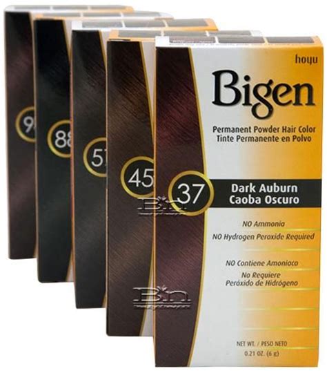 Tintes Bigen Auburn, Bigen Hair Color, Hair Color Chart, Hair Coloring, Hydrogen Peroxide, Hair ...