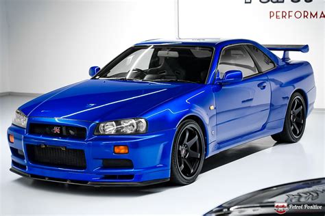 Nissan Skyline R34 GTR – Bayside Blue – Petrol Positive Performance ...