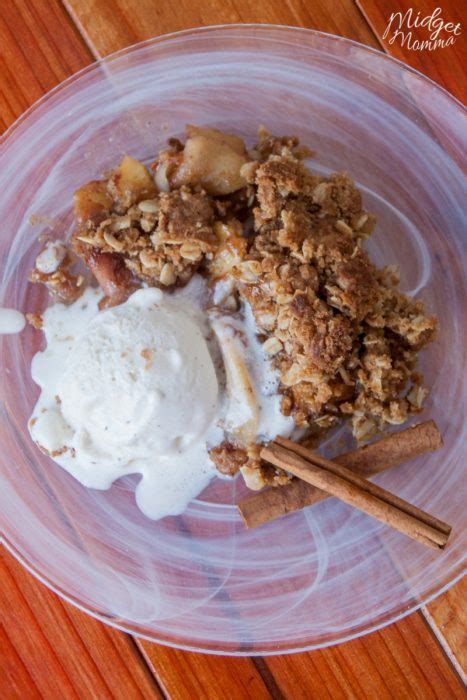 Easy Apple Crisp Recipe with Oatmeal Topping Dessert