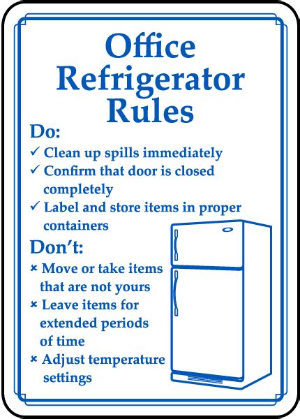 Clean Out Your Refrigerator Day - Safety Sign News