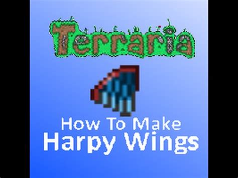 Terraria | How to make Harpy Wings [HD] - YouTube