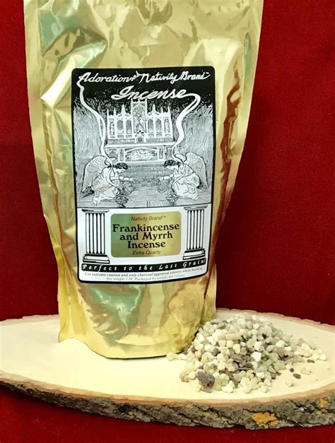 Nativity Brand Frankincense & Myrrh Blend Incense 1lb Bag