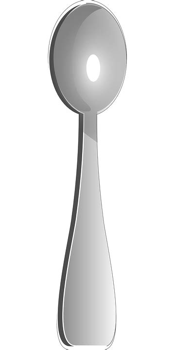 Spoon Cutlery Flatware · Free vector graphic on Pixabay