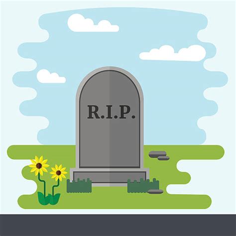 Rest In Peace Clip Art, Vector Images & Illustrations - iStock