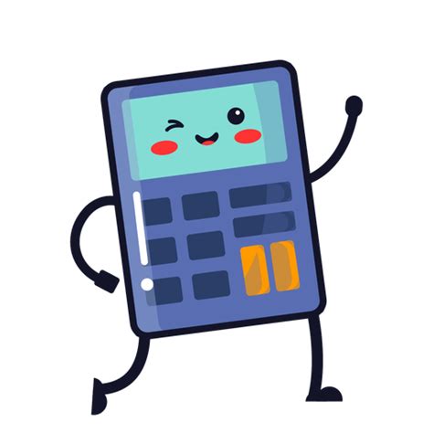 Cute calculator cartoon #AD , #Cute, #cartoon, #calculator